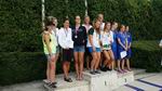 vyhlášení Mezinárodního Mistrovství ČR - 4x100 PŠ ženy - 1. Horská, Moravčíková, Krasteleva, Kolářová