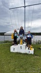 vyhlášení 5km starší žačky - 2. Josefína Pistulková