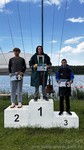 vyhlášení 5km kadeti - 1. Daniel Dolín