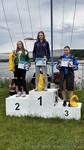 vyhlášení 5km starší žačky - 2. Josefína Pistulková