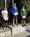 vyhlášení 400PZ mladší junioři - 3. Patrik Boháč vyhlášení 400PZ mladší junioři - 3. Patrik Boháč