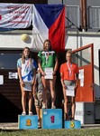 vyhlášení 10km mladší dorostenky - 1. Hana Jurčáková vyhlášení 10km mladší dorostenky - 1. Hana Jurčáková