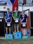 vyhlášení 10km starší dorostenci - 1. Ondřej Šimsa vyhlášení 10km starší dorostenci - 1. Ondřej Šimsa
