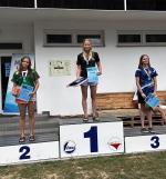 vyhlášení 5km kadetky - 2. Anna Kotschová