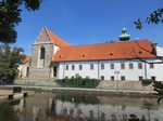 Azurové nebe nad Českými Budějovicemi
