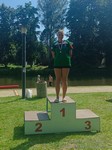 vyhlášení Budějovický plavecký trojboj ženy  - 1. Hana Jurčáková