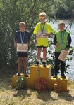 vyhlášení 3 km mladší žáci - 1. Michal Němec
