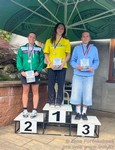 vyhlášení 5 km dorostenky - 2. Elen Svobodová