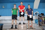 vyhlášení 100 M muži - 2. Patrik Boháč