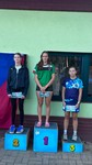 vyhlášení 1 km kadetky - 1. Anna Kotschová